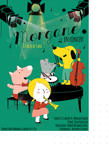 Morgane en concert